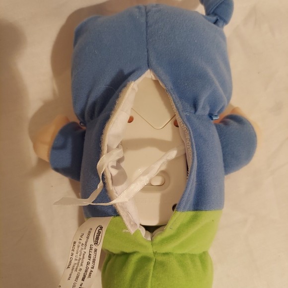 Baby Lullaby Glow Worm Playskool 2009 Blue Shirt Moon Star Music Light Works - Picture 12 of 16